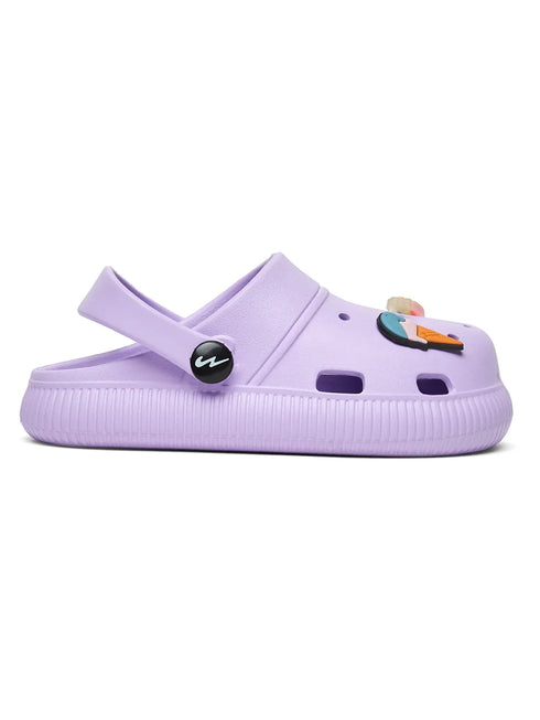 GC-9002K Purple Kid's Clogs